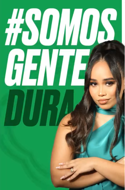Shadel Henríquez en la campaña #SomosGenteDura
